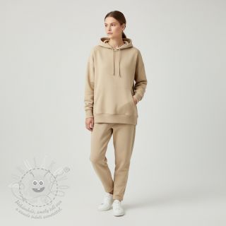 Teplákovina PREMIUM light pebble