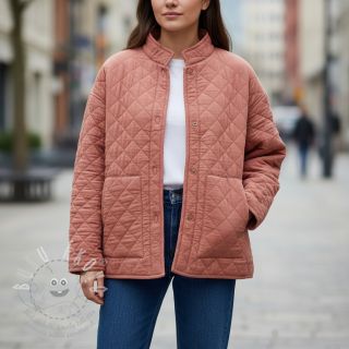 Dvojitá gázovina/mušelín QUILT rouge