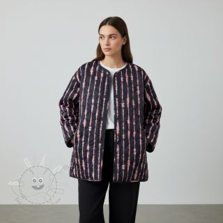 Prošev VELVET Stripes navy