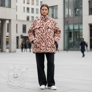 Prošev Blurry Ikat brown