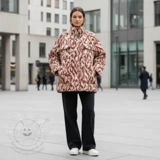 Prošev Blurry Ikat brown