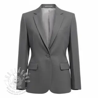 Len předepraný STONEWASHED PREMIUM dark grey
