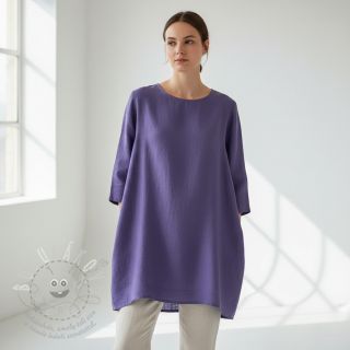 Len předepraný 170 g purple lavender