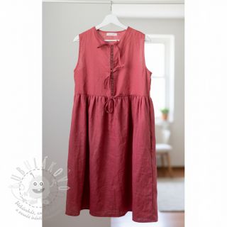 Len předepraný 170 g rose pink