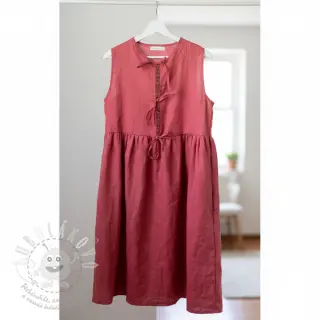 Len předepraný 170 g rose pink