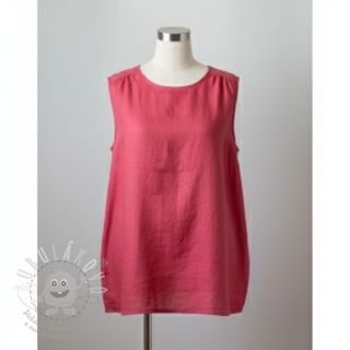 Len předepraný 170 g rose pink