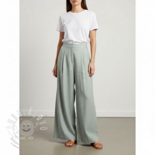 Len předepraný 170 g sage grey