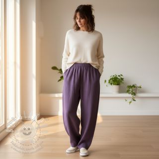 Len předepraný 170 g aubergine