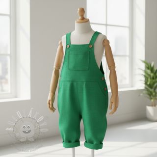 Len předepraný 170 g grass green