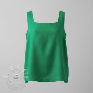 Len předepraný 170 g grass green