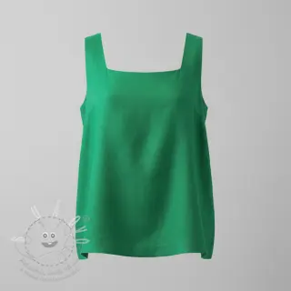 Len předepraný 170 g grass green