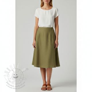 Len předepraný 170 g green