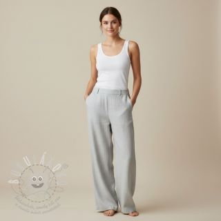 Len předepraný 170 g light blue