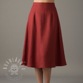 Len předepraný 170 g wine red