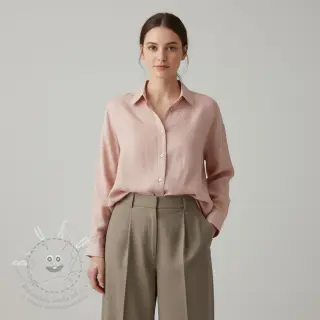Len předepraný 170 g light rose