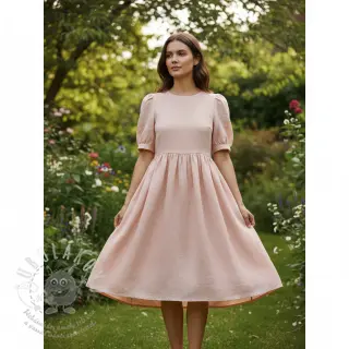 Len předepraný 170 g light rose