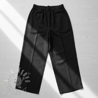 Len předepraný 170 g black