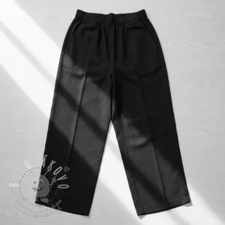 Len předepraný 170 g black