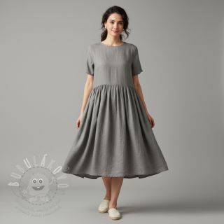 Len předepraný 170 g grey