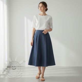 Len předepraný indigo