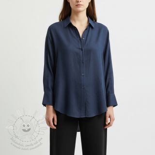 Len předepraný indigo