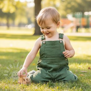 Len předepraný forest green