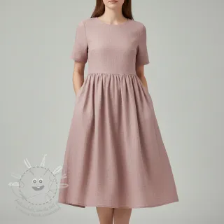 Len předepraný light lilac