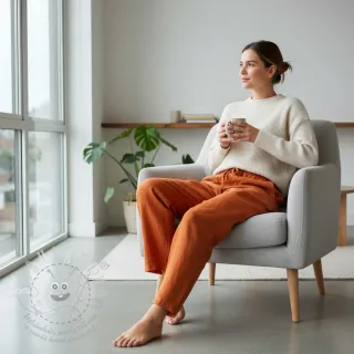 Len předepraný orange