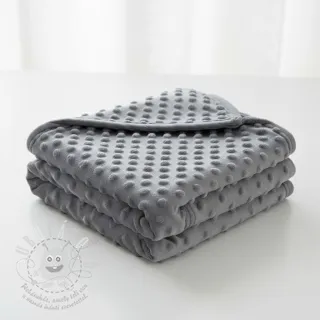 Minky dark grey