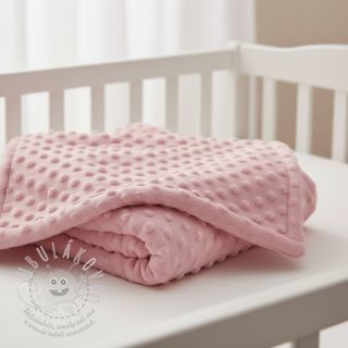 Minky baby pink