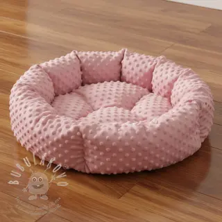 Minky baby pink