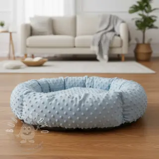 Minky baby blue