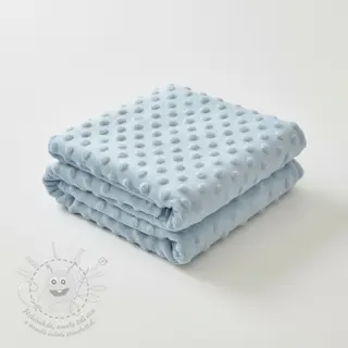 Minky light blue