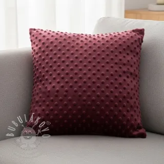 Minky bordeaux