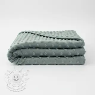 Minky ocean green