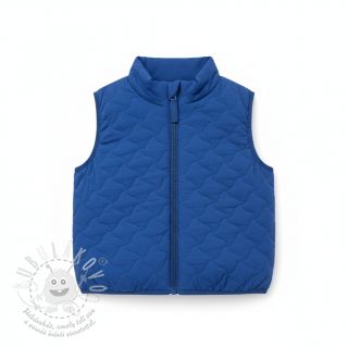 Dvojitá gázovina/mušelín QUILT NOE cobalt