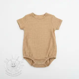 Dvojitá gázovina/mušelín Vintage camel
