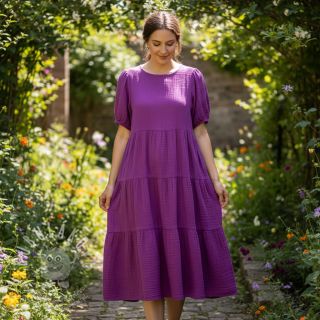 Dvojitá gázovina/mušelín cyclaam