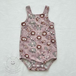 Dvojitá gázovina/mušelín Safari buddys design A digital print