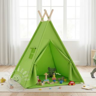 Dvojitá gázovina/mušelín NEON LIME ORGANIC