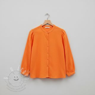 Dvojitá gázovina/mušelín neon orange