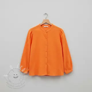 Dvojitá gázovina/mušelín neon orange