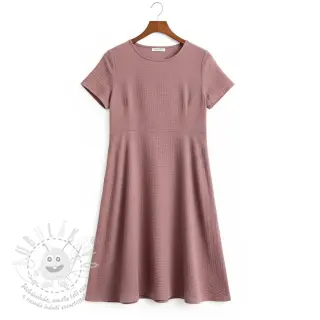 Dvojitá gázovina/mušelín light lilac