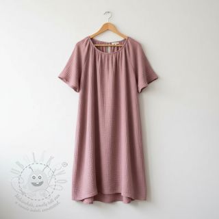 Dvojitá gázovina/mušelín lilac