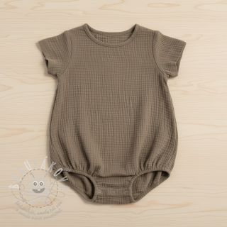 Dvojitá gázovina/mušelín sand ORGANIC