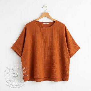 Dvojitá gázovina/mušelín rust ORGANIC