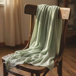 Dvojitá gázovina/mušelín mint ORGANIC