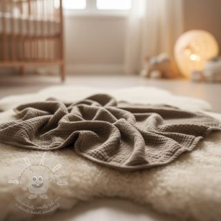 Dvojitá gázovina/mušelín sand