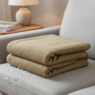 Fleece TEDDY DOUBLE SIDED sand