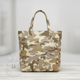 JEANS DENIM STRETCH Camouflage natural